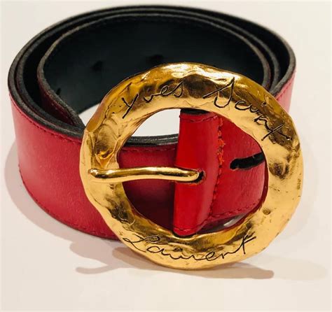 ysl belt vintage.